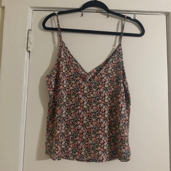 Floral Spaghetti Strap Adjustable Cami Small - Picture 6 of 10